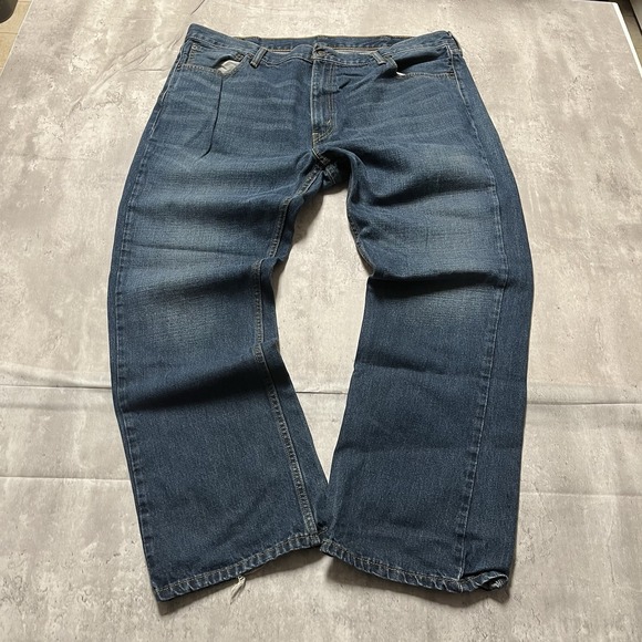 Levi's Other - Levi's 527 Men's 42x30 Bootcut Jeans Dark Wash Classic Fit Denim Lightweight